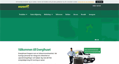Desktop Screenshot of energihuset.nu