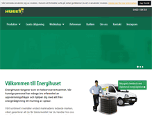 Tablet Screenshot of energihuset.nu